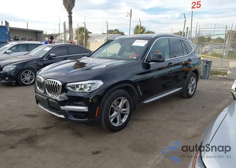 2020 BMW X3 Sdrive30I from USA, damaged, VIN 5UXTY3C07L9C12351